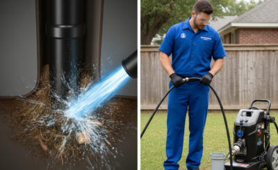 How Hydro Jetting Clears Tough Clogs